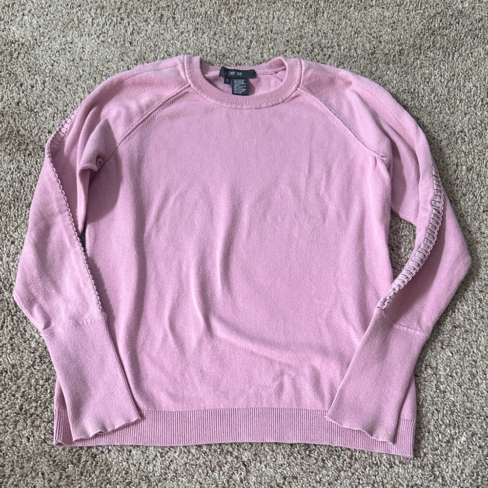 Per Se Light Pink Women's Sweater